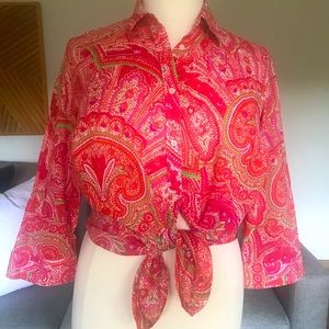 Lauren Ralph Lauren Paisley Shirt